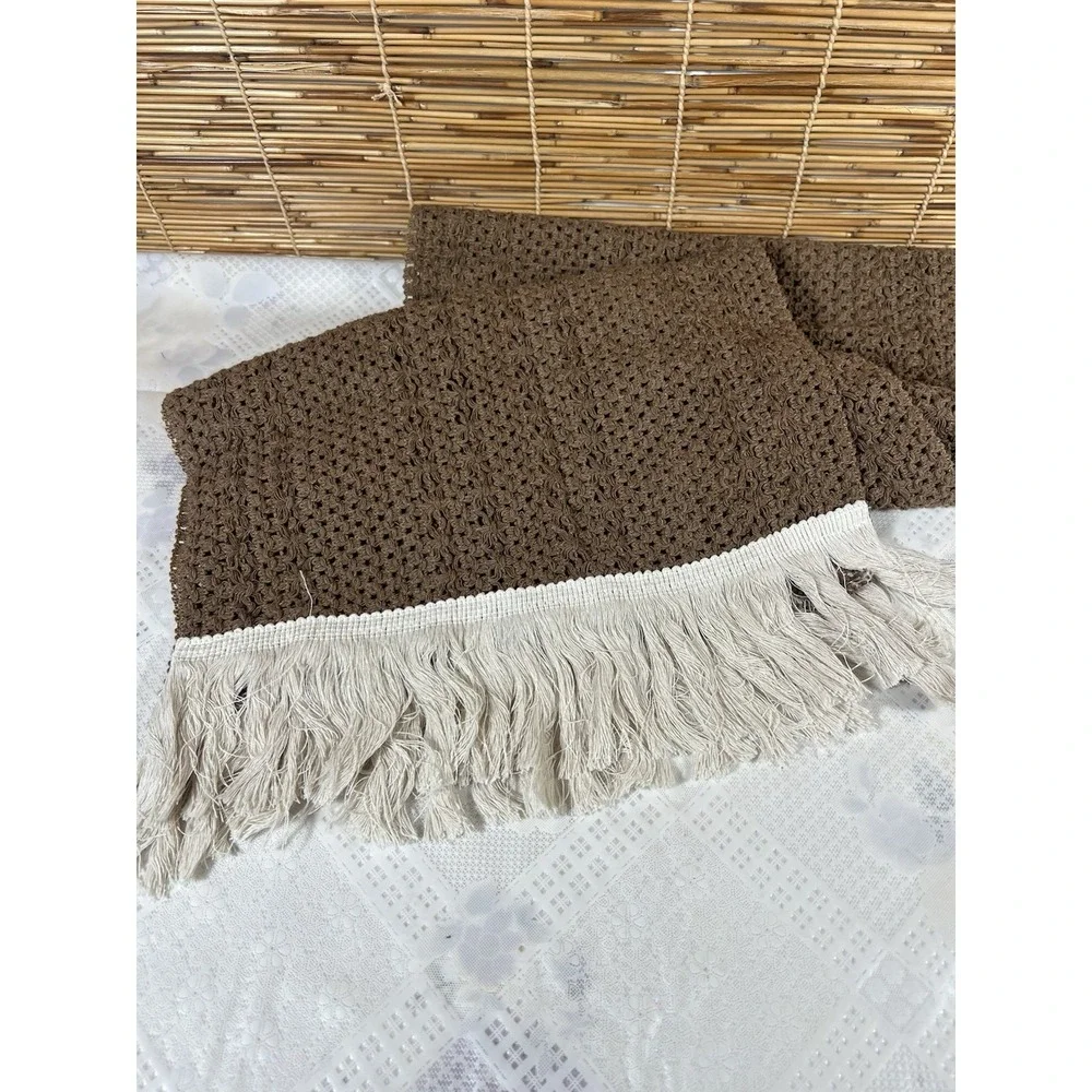 Bohobrown Table Runner Modern Farmhouse Decor Coffee 13